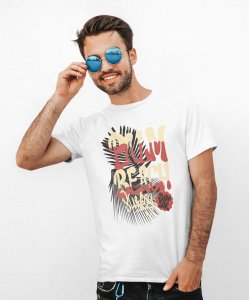 Palm beach - printed T-shirts - Men's stylish clothing - Cool tees for boys