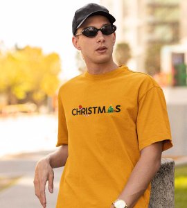 Christmas Eve: Best Printed T-shirt (Yellow) Unique Gifts For Secret Santa