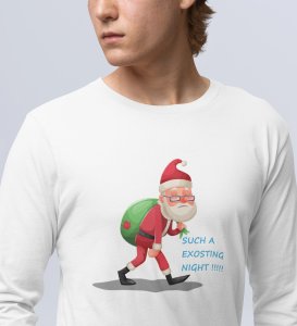 I Am Coming: Best DesignedFull Sleeve T-shirt White Perfect Gift For Secret Santa