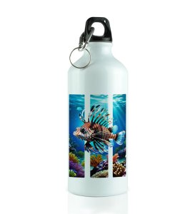 Three-Panel Ocean View Lionfish Sipper Bottle 600ml