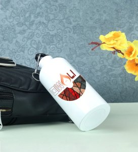 Colorful Firecracker Swirl Design for Festive Joy Aluminium Printed Sipper Bottle 600ml