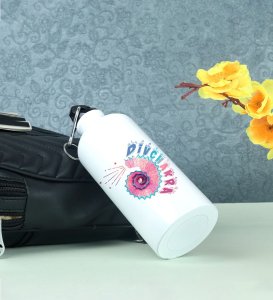 Brighten Your Day with a Diwali Spark Swirl Aluminium Printed Sipper Bottle 600ml