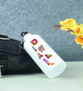Whirl of Color and Joy This Diwali Season Aluminium Printed Sipper Bottle 600ml